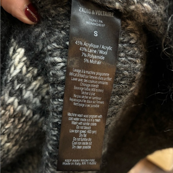 Zadig & Voltaire Yuna Pa Cardigan - Picture 7 of 7